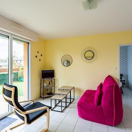 L'Opale - Joli Appartement Avec Jardin Et Garage 迪纳尔 外观 照片