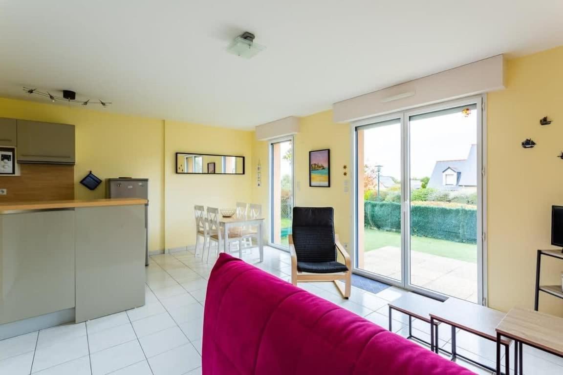 L'Opale - Joli Appartement Avec Jardin Et Garage 迪纳尔 外观 照片
